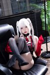 [Cosplay] 尤物清水由乃 - 白发护士