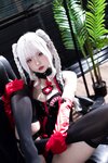 [Cosplay] 尤物清水由乃 - 白发护士