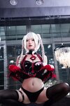 [Cosplay] 尤物清水由乃 - 白发护士