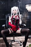 [Cosplay] 尤物清水由乃 - 白发护士