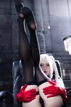 [Cosplay] 尤物清水由乃 - 白发护士