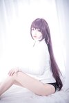 [Cosplay] Airi 仙九 - Scathach Sweater 斯卡哈毛衣