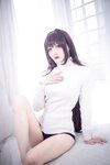 [Cosplay] Airi 仙九 - Scathach Sweater 斯卡哈毛衣