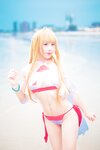 [Cosplay] Jean 九曲 - Swimsuit Nero 泳衣尼禄