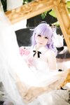 [Cosplay] 焖焖碳 - 婚纱独角兽