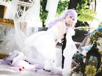 [Cosplay] 焖焖碳 - 婚纱独角兽