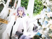 [Cosplay] 焖焖碳 - 婚纱独角兽