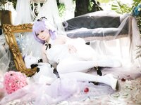 [Cosplay] 焖焖碳 - 婚纱独角兽