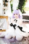 [Cosplay] 焖焖碳 - 婚纱独角兽