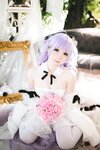 [Cosplay] 焖焖碳 - 婚纱独角兽