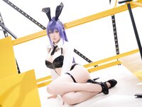 [Cosplay] 星之迟迟 2025年2月 –  尤娜兔女郎