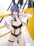[Cosplay] 星之迟迟 2025年2月 –  尤娜兔女郎