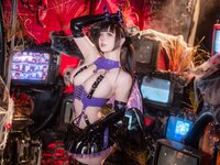 [Cosplay] 皮皮奶可可爱了啦 - 赛博魅魔
