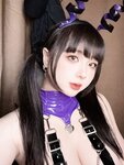 [Cosplay] 皮皮奶可可爱了啦 - 赛博魅魔