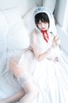 [Cosplay] Sandu 69 三度69 - Wedding Dress Peacock Feather 婚纱孔雀翎