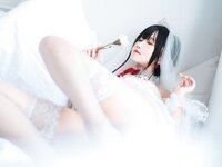 [Cosplay] Sandu 69 三度69 - Wedding Dress Peacock Feather 婚纱孔雀翎