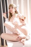 [Cosplay] 星之迟迟 2025年2月 –  NIKKE毒蛇泳装