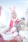[Cosplay] Seya-狮砸 - 胜利女神：妮姬 毒蛇 兔女郎