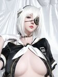 [Cosplay] 星之迟迟 2025年2月 –  尼尔2B学生服