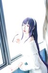 [Cosplay] Jean 九曲 - Sweater Senior Black Silk 毛衣学姐黑丝