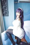 [Cosplay] Jean 九曲 - Sweater Senior Black Silk 毛衣学姐黑丝