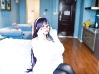 [Cosplay] Jean 九曲 - Sweater Senior Black Silk 毛衣学姐黑丝