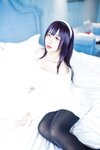 [Cosplay] Jean 九曲 - Sweater Senior Black Silk 毛衣学姐黑丝