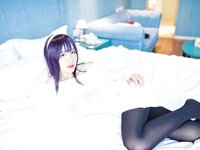 [Cosplay] Jean 九曲 - Sweater Senior Black Silk 毛衣学姐黑丝