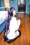 [Cosplay] Jean 九曲 - Sweater Senior Black Silk 毛衣学姐黑丝