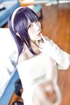 [Cosplay] Jean 九曲 - Sweater Senior Black Silk 毛衣学姐黑丝
