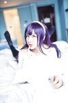 [Cosplay] Jean 九曲 - Sweater Senior Black Silk 毛衣学姐黑丝