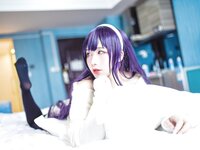 [Cosplay] Jean 九曲 - Sweater Senior Black Silk 毛衣学姐黑丝