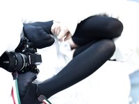 [Cosplay] Jean 九曲 - Sweater Senior Black Silk 毛衣学姐黑丝