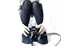 [Cosplay] Jean 九曲 - Sweater Senior Black Silk 毛衣学姐黑丝
