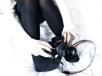 [Cosplay] Jean 九曲 - Sweater Senior Black Silk 毛衣学姐黑丝