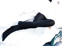 [Cosplay] Jean 九曲 - Sweater Senior Black Silk 毛衣学姐黑丝