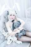 [Cosplay] 次元少女羊大真人 - 穹妹兔女郎