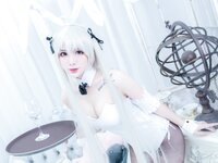 [Cosplay] 次元少女羊大真人 - 穹妹兔女郎