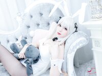 [Cosplay] 次元少女羊大真人 - 穹妹兔女郎
