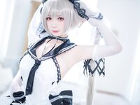[Cosplay] 樱落酱w - 碧蓝航线 可畏 礼服