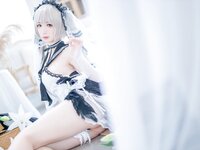 [Cosplay] 樱落酱w - 碧蓝航线 可畏 礼服
