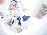[Cosplay] 樱落酱w - 碧蓝航线 可畏 礼服