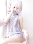 [Cosplay] YiXiaoYangZe 一小央泽 - Turtleneck Sweater 高领毛衣
