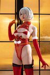 [Cosplay] Coser小姐姐星之迟迟 - 圣诞2B