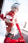[Cosplay] Coser小姐姐星之迟迟 - 圣诞2B