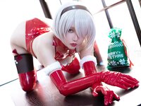 [Cosplay] Coser小姐姐星之迟迟 - 圣诞2B