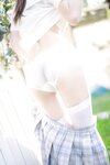 香草喵露露 - NO.009 阳光庭院制服 [50P-714MB]