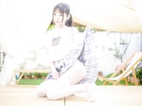 香草喵露露 - NO.009 阳光庭院制服 [50P-714MB]