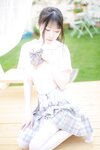 香草喵露露 - NO.009 阳光庭院制服 [50P-714MB]