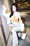 [Cosplay] 杨晨晨 蓝色牛仔裤